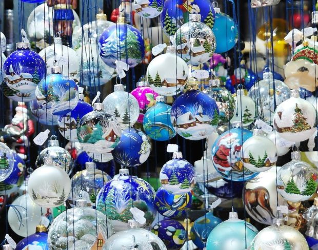BOLAS NAVIDAD FRAGILES